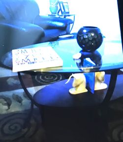 Two Lamp Tables And One Coffee Table