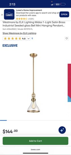 Pendant lightening