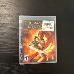 Heavenly sword video game for ps3