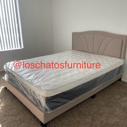 Queen Size Bed And Mattress 