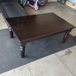 Rustic Wood Coffee Table