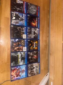 12 PS4 Games Lot - GTA 5, Call of Duty, Last of Us + More