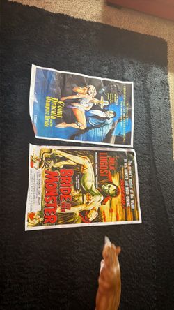 Vintage Style Horror Movie Posters