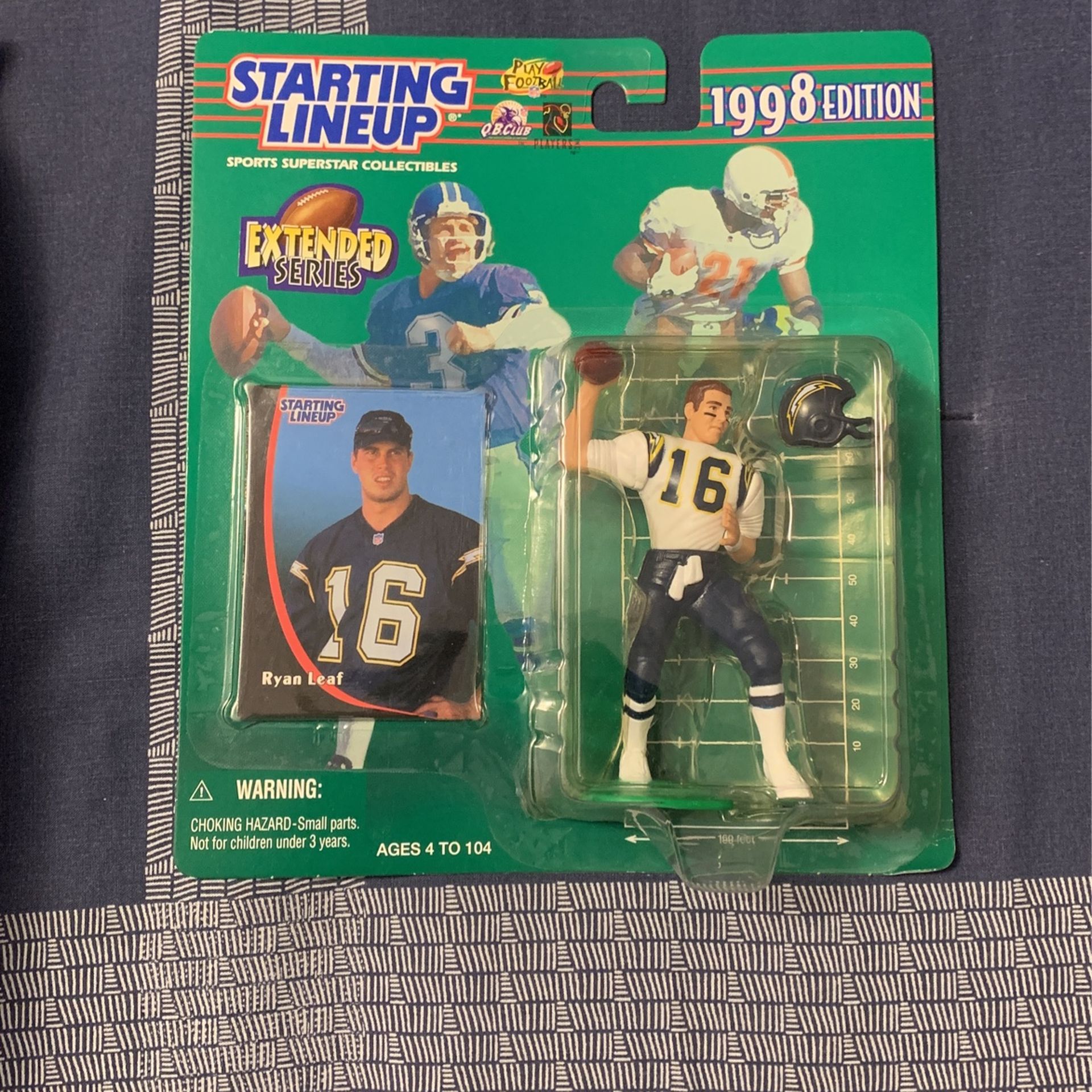 Chargers 1998 Ryan Leaf Action Figure