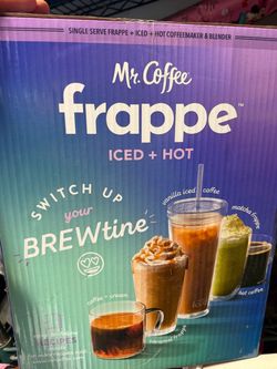 Mr. Coffee Frappe Iced + Hot Coffeemaker & Blender