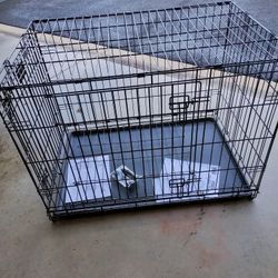 Dog Crate, With Pad & Cover