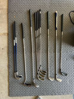 Golf clubs $4