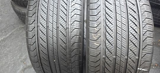 2 tires 255/35r19 continental procontact GX