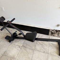 Sunny Health Rowing Machine – Full Body Cardio Rower w/ Monitor