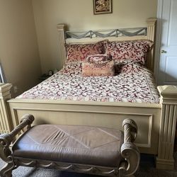 6 Piece King Size Bedroom With Custom Granite Countertops