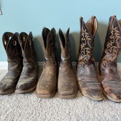 Ariat Boots And Brand NEW Double H Boots