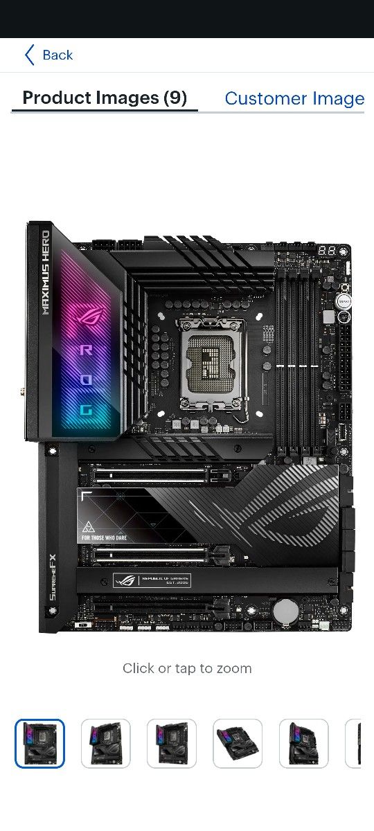 ROG Maximus XIII asus Gaming Mother Boads