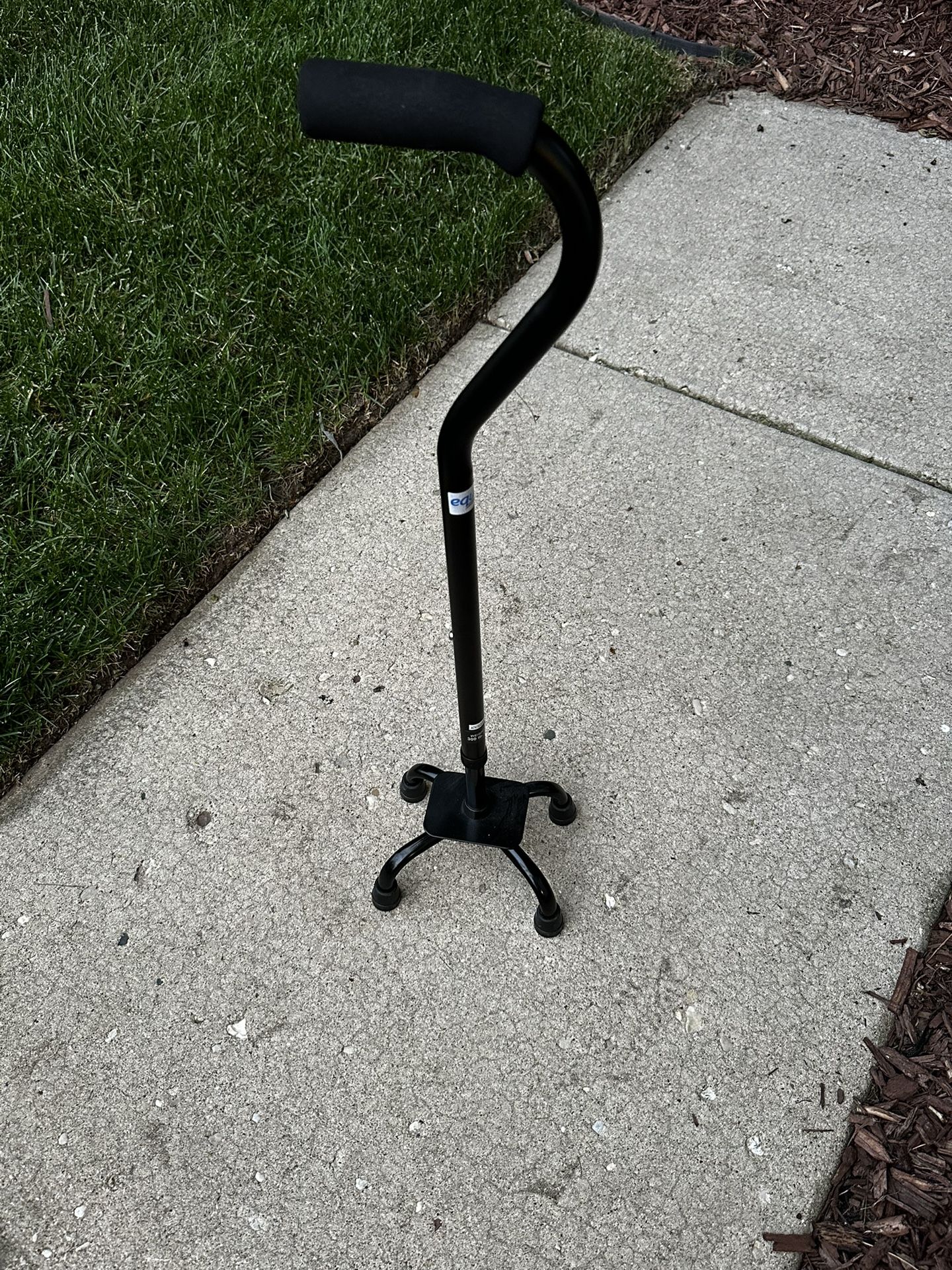EQUATE QUAD WALKING CANE