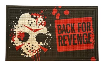 Friday The 13th Back For Revenge Horror Bar Mat