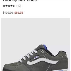 Vans Rowley XLT grey/blue size 9