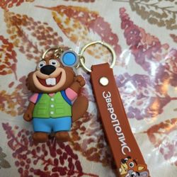 Disney Zootopia Small Vynil Keychain 