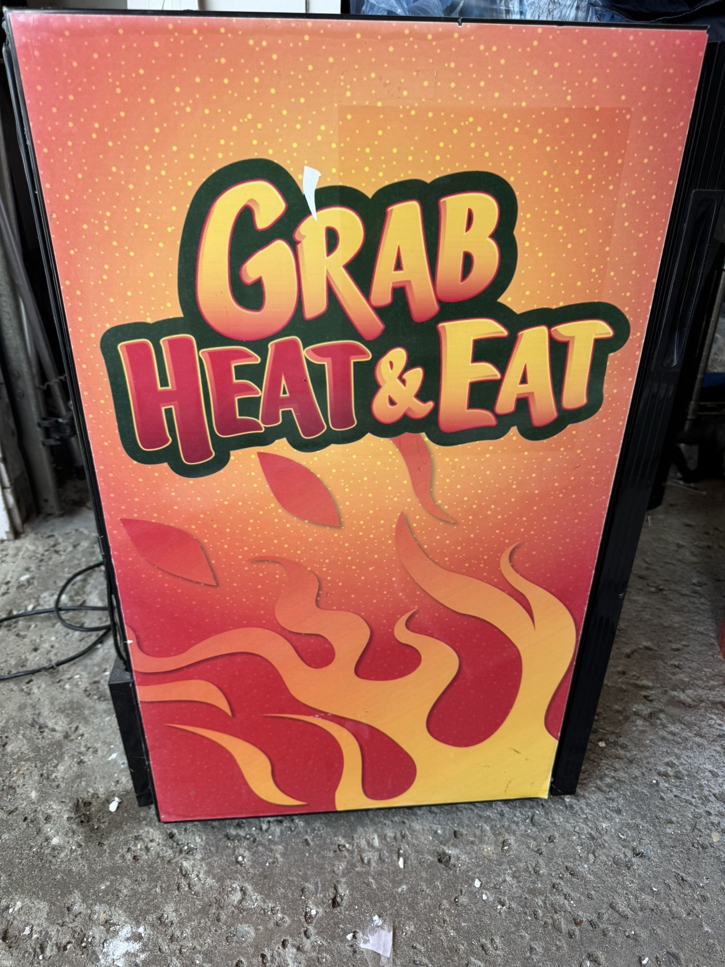 Grab Heat And Eat Fridge