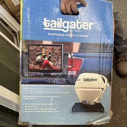 Dish tailgater satellite portable antenna