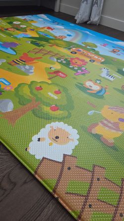 Play Mat for Children (Cute Animals Design)