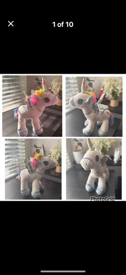 Unicorn Plus Toy 13”Tall.  Pick Up in Van Nuys.