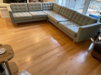 5-seat l shaped sectional couch