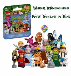 Shrek Minifigure Characters – Only Pictured Figures Available - 20 each OBO
