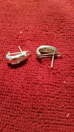 Real silver earrings