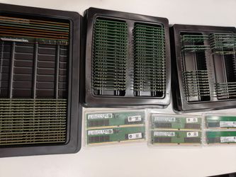 Bulk Lot 105 DDR4 DDR5 RAM Modules Laptop Desktop Server Memory Tested