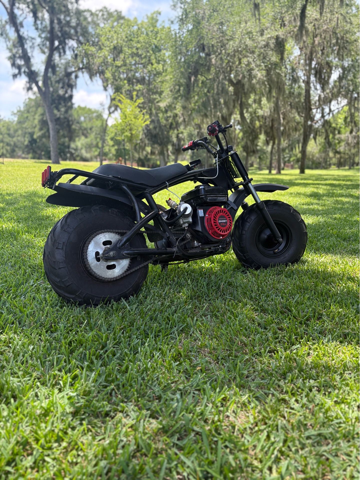 212cc big wheel mini bike