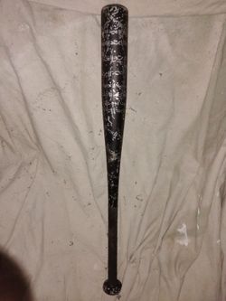 Hand Painted Barbed Wire Collector Bat