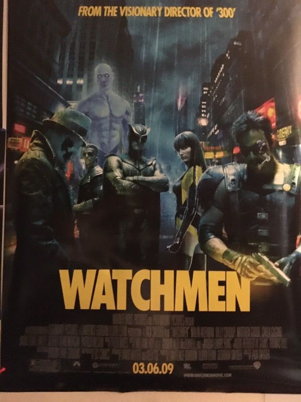 Watchmen movie poster