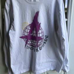 Asap Rocky Worldwide Tour Long Sleeve Shirt Men’s Size Medium Made In USA 