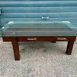 Glass Top Coffee Table