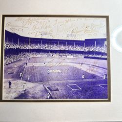 Brooklyn Dodgers Multi-signed Photo (30 Signatures)+Certificate Of Authenticity