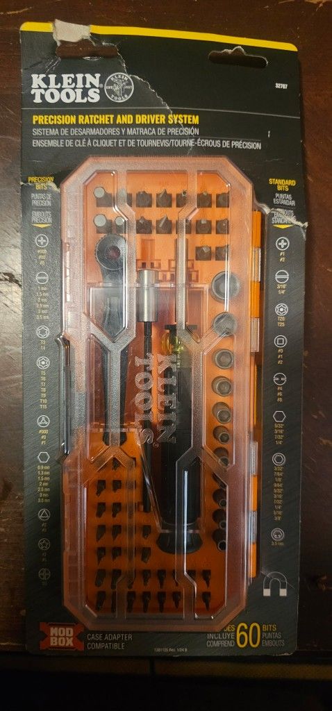 Klein Precision Ratchet and driver system