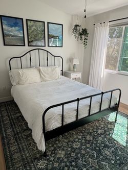 Queen bed frame