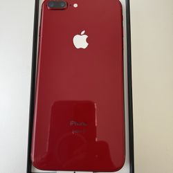 Iphone 8+ Plus 64GB RED ANY CARRIER