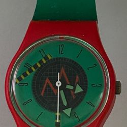 Rare Vintage  Radar LR106 1986 Red Green Yellow Jelly Retro 