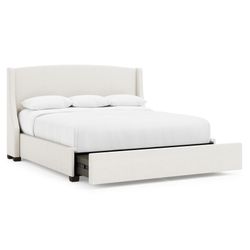 Cooper Espresso King Storage Shelter Bed (54" H)
