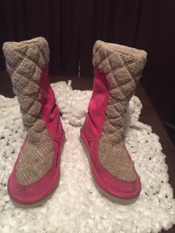 SOREL Boots Pink Kids Winter Boots Size 13