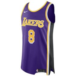 Nike Authentic Los Angeles Lakers Kobe Bryant #8 Statement Jersey Size 58
