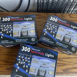 300 Twin Circle Lights (3 Pack)