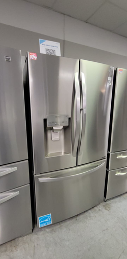 LG French Door Fridge – Stainless, Ice/Water, Energy Star