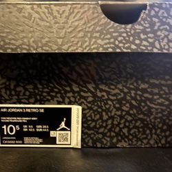 Red cement unite 3’s size 10.5