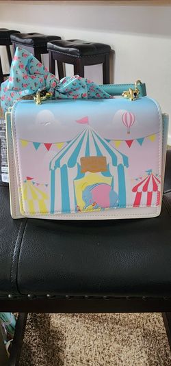 Loungefly Disney Dumbo Circus Tent Crossbody Bag BoxLunch Exclusive NWT