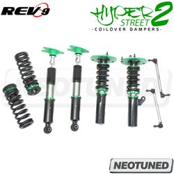 Rev9 R9-HS2-077_1 Hyper-Street II Damper Lowering Coilovers Kit w/ 32-Way (3 Studs) Strut Shock Suspension For BMW 3-Series RWD (F30/F31/F34) 2012-18