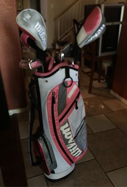 Golf club & bag wilson obo