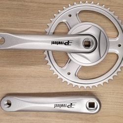 Prowheel Road Bike Crankset 170mm 46t