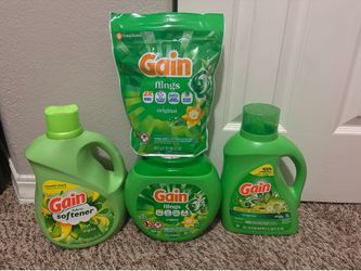🔥 Gain Laundry Detergent Bundle🔥 please read description