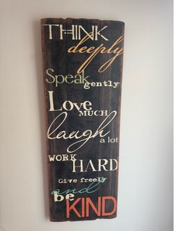 Wall plaque
